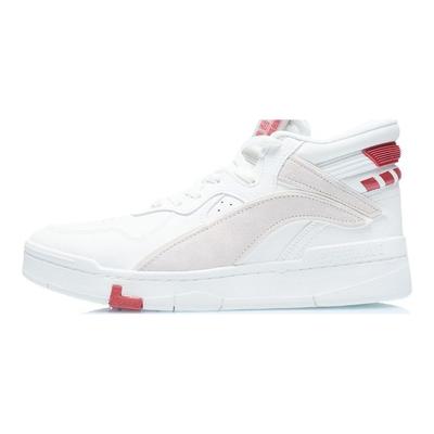 Li Ning We I Superwave Mid Durable Breathable High-Top Sneakers Men Sneakers White AGCR233-1