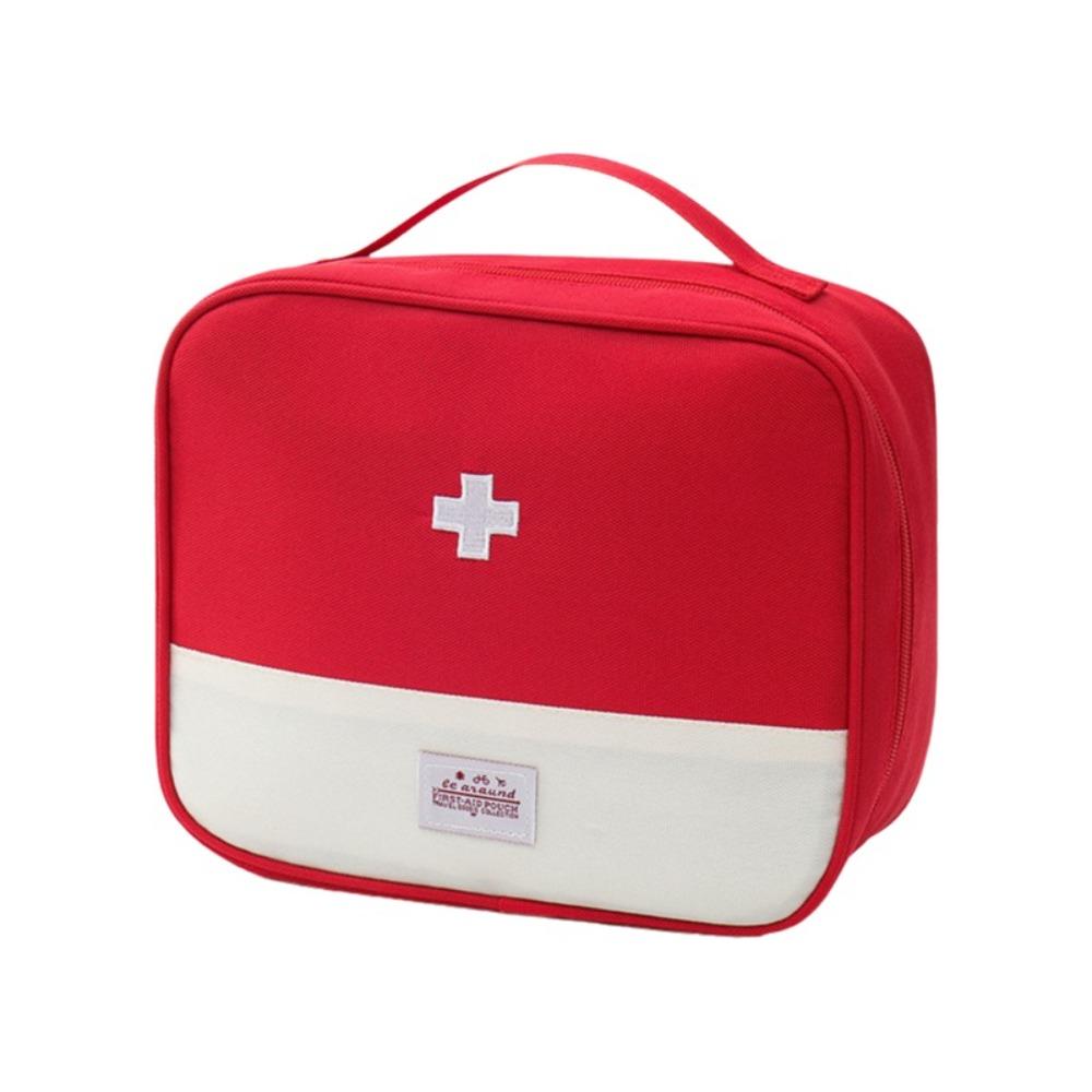 Empty Travel Pill Bottle Organizer Large Capacity Pill Pocket Portable Emergency Bag Outdoor
