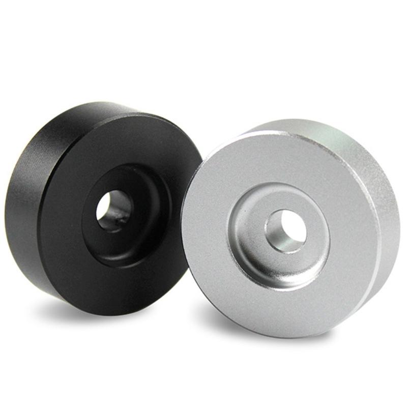Adaptateur de Plateau Tournant 45 Tours en Aluminium Remplacement Adaptateur de Centre de Disque Vinyle Pour Disques EP 7 Pouces Avec Trou Central de 8 mm