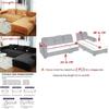 Simple Solid Color Plush Surface Sofa Protection Cover With Anti Slip Strip For Home Protection