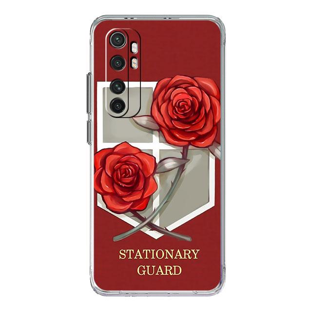 Attack On Titan Logo Phone Case for Xiaomi Mi 12 9T 11X 12X 10T 5G 11 Lite Note 10 11T Poco X3 NFC M3 F3 Soft Clear TPU Funda