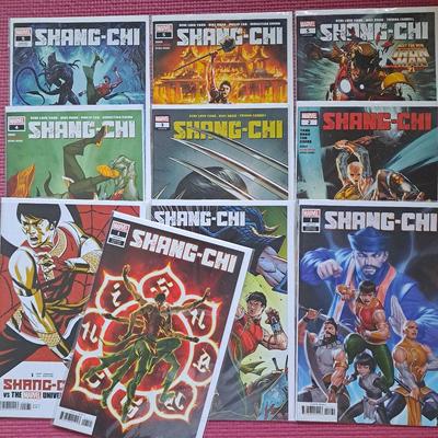 [USED] MARVEL SHANG-CHI Marvel Shang-Chi American Comics 10-book Set