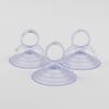 Generic 10 Pcs Car Suction Cup Hooks Lightweight Durable Eco-friendly PVC Wide Application Strong Suction Power Easy, Matte White