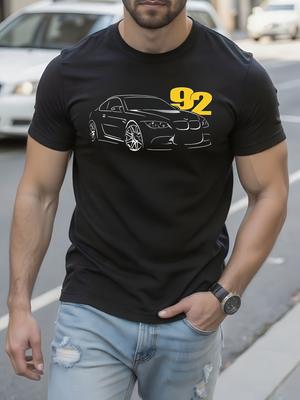 E92 M3 328 335 325 318 T-shirt Graphique de Voiture T-shirt Graphique ...