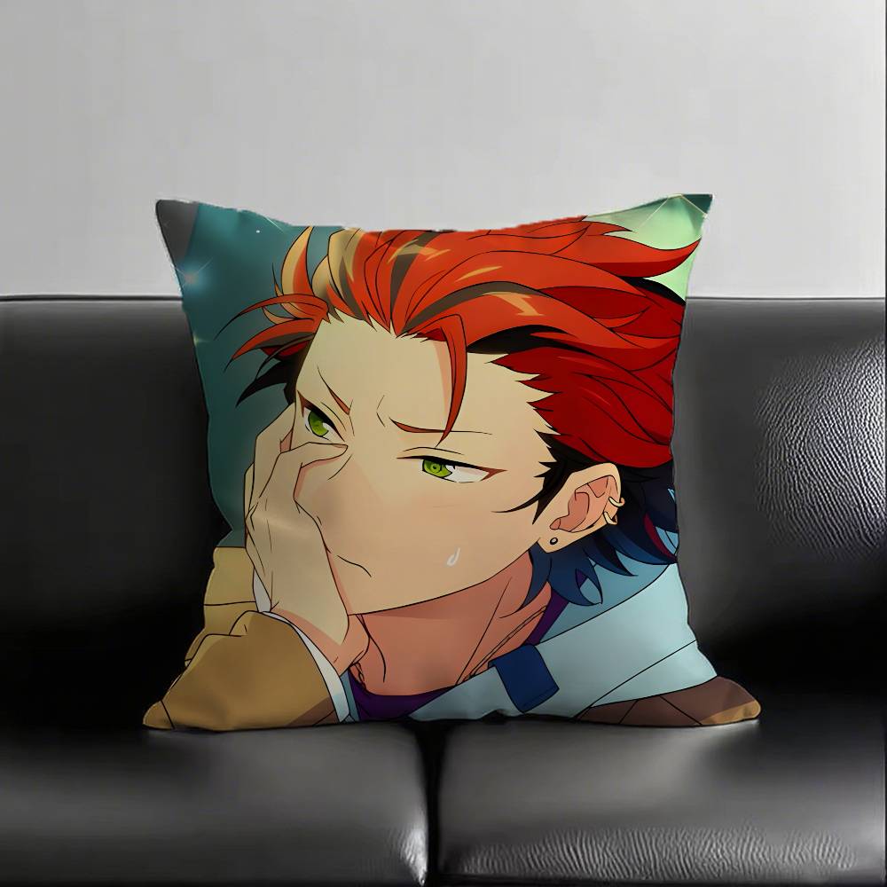 1pc Kuro Kiryu Pillow Case Fashion Square Pillowcase Bedroom Sofa Room Ins Decoration Leisure