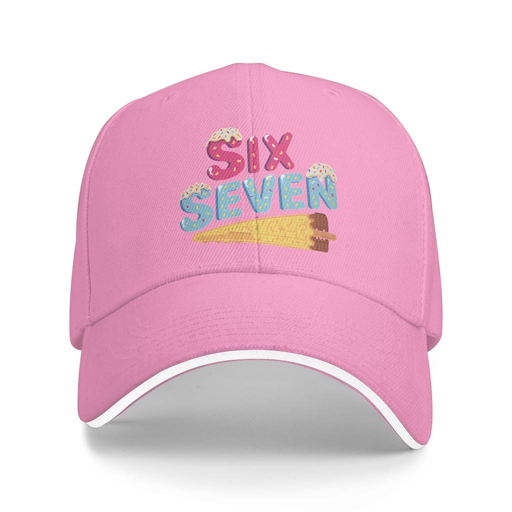Funny Six Seven 6 7 Meme Gen Alpha Slang Casual Baseball Cap Trucker Hat Spring High Quality Unisex Street Style Snapback Cap