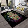 3D Evil Eye Nazar Tree of Life Carpet Rug for Home Living Room Bedroom Sofa Playroom Doormat Decor,Area Rug Non-slip Floor Mat