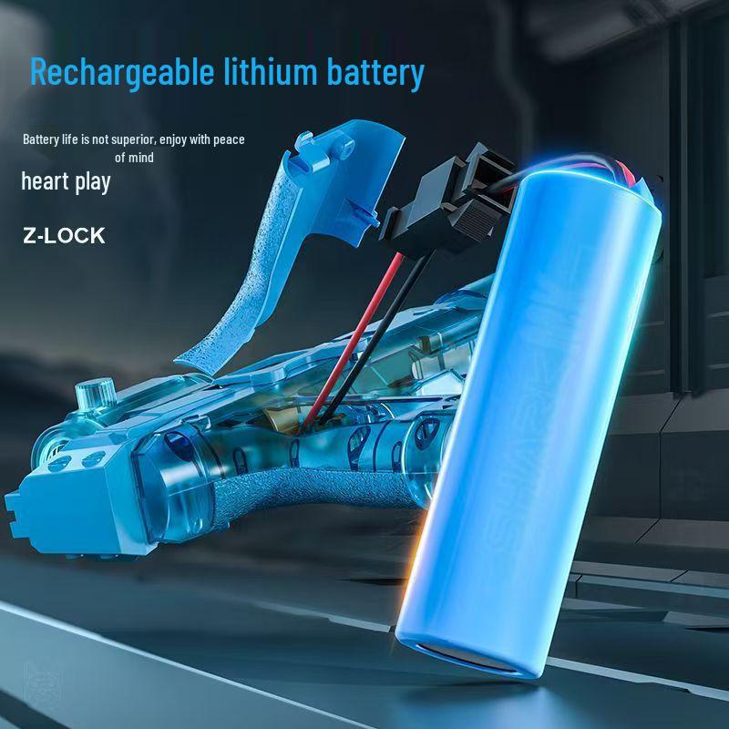 Firelight Pulse Electric Water Gun: Kids' High-Pressure, Long-Range, Continuous Fire Toy