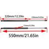 2x For Nissan X-Trail 2002-07 Rear Tailgate Boot Gas Shock Struts Lift Support