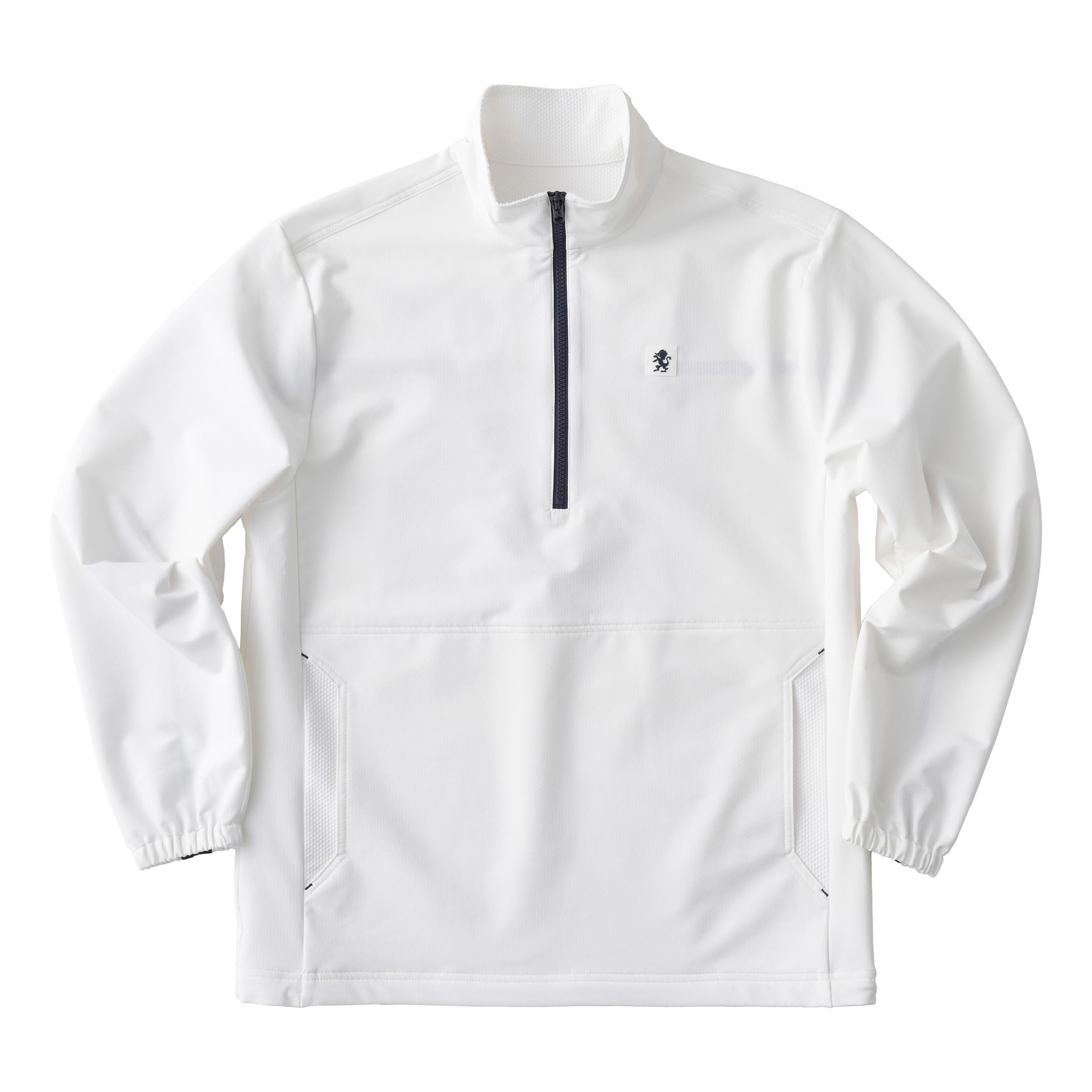 

M fleece lining stretch pullover [Patrick] білий