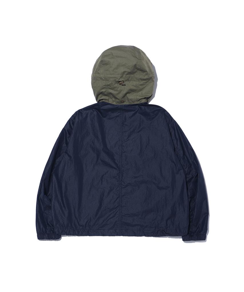 UNIVERSE GARMENT Two-Way Windbreaker Jacket_Navy