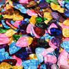 24/48/100pcs Guitar Picks 0.46mm ABS Stage Performance Plectrum Bass Ukulele String Instrument Supplies for Music Lover XJM