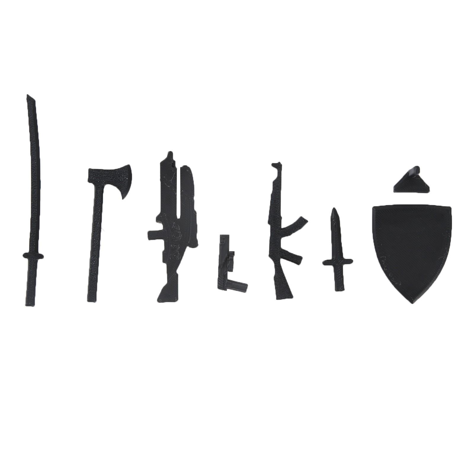 

3D-печатная кукла 13 игрушечных манекенов для куклы своими руками аксессуары One Size чёрный