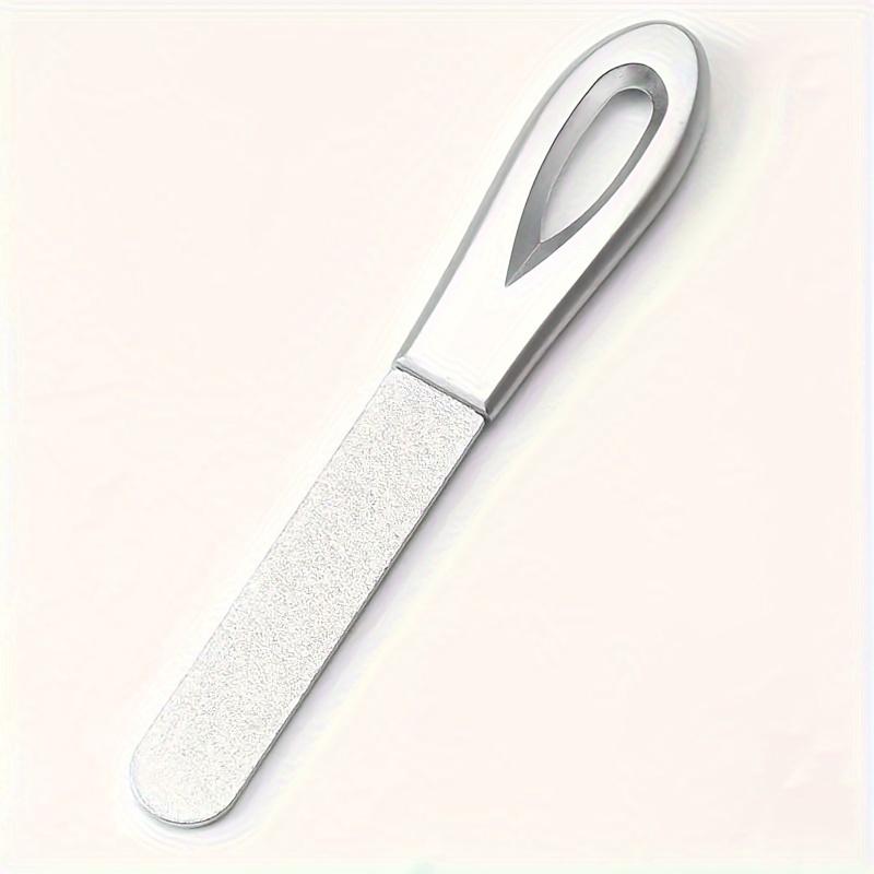 

Пилка из нержавеющей стали, прочная и гипоаллергенная, идеально подходит для ногтей на руках и ногах, идеальный аксессуар для ухода за ногтями