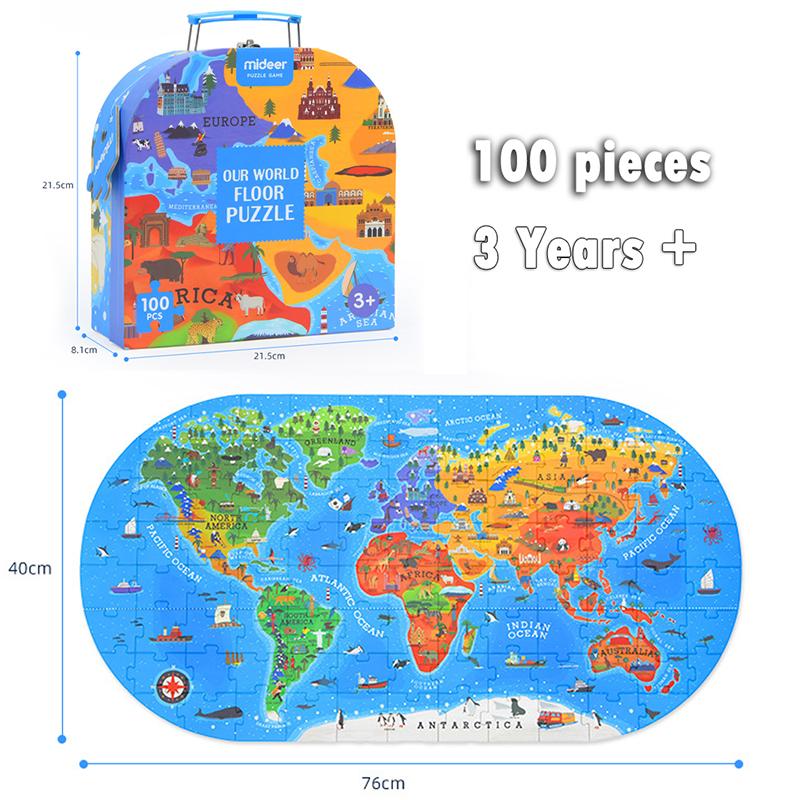 

World Map Puzzles Games Children Toys Geography Jigsaw Globe Continents Humanities Kids Learning Education Map Toy Teaching Aids