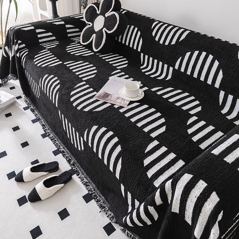 

Чехол для дивана, осенне-зимнее плюшевое полотенце для дивана, бархатный чехол для дивана, универсальный чехол для дивана, полностью покрытый 90*90