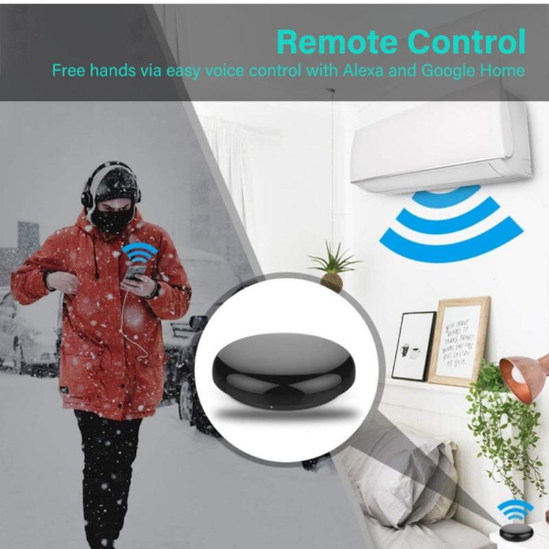 Tuya smart WiFi universal infrared remote control: app-enabled remote operation