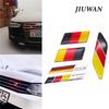 Universal Car Sticker German Flag Emblem Badge Emblem Deutsch Bumper Front Decoration Grille Auto Decal For Benz VW Golf