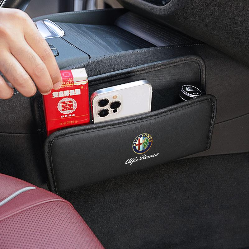 Multifunction Car Organizers Pocket Bags Auto Accessories For Alfa Romeo Giulietta Mito 159 Giulia Stelvio 156 147 Tonale Brera