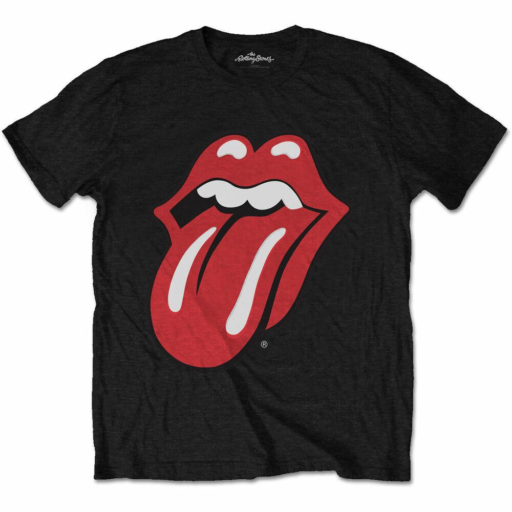 

Футболка унисекс с классическим логотипом The Rolling Stones Black Rock Metal Band