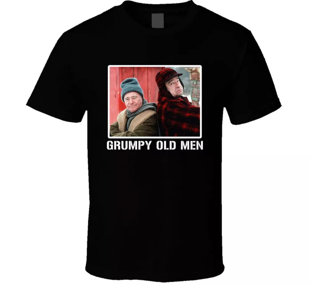 Grumpy Old Men Matthau Lemmon Comedy Movie Fan T Shirt Unisex T-Shirt XL