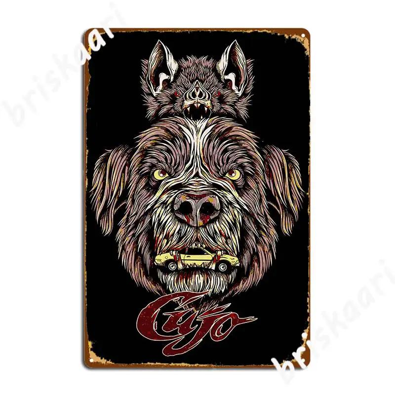 Cujo Metal Sign Cinema Kitchen Classic Cave pub Plaques Tin sign Poster 20X30CM