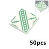 MOC Tile Smooth Printed 1x1 1x4 1x6 2x2 Assemble Particles 2431 3068 Flat Wood Grain Pattern Traffic Warning Bricks Accessories