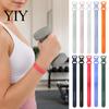 Gym Training Wristband Watch Band for Google Fitbit Air, Fitness Tracker Replacement Strap, Soft Silicone Sweat Resistant Adjustable Sport Men