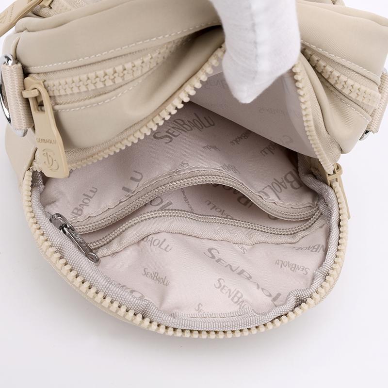 Womens Waterproof Nylon Crossbody Bag Convertible Tote Purse Lightweight Multi Pocket Shoulder Bag for Work Travel Everyday Esse