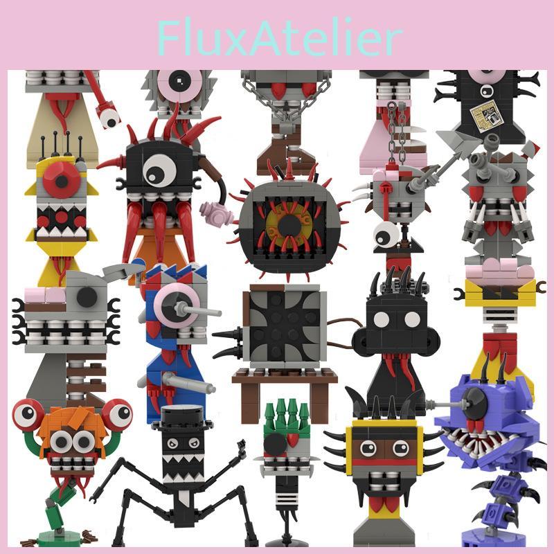 Sprunki Building Blocks Assemble Toy Doll Game Display Model Gift Decoration