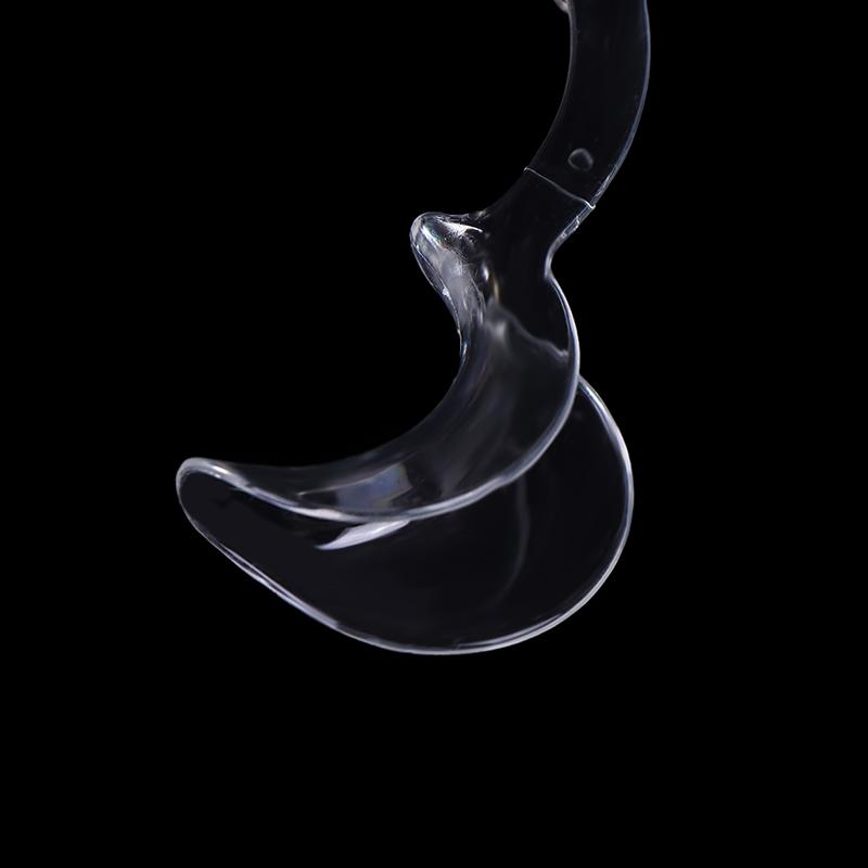 5Pcs Transparent Dental C-Shape Plastic Cheek Retractor Lip Mouth Opener Intraoral Dentist Orthodontic Tool For Tooth Whitening