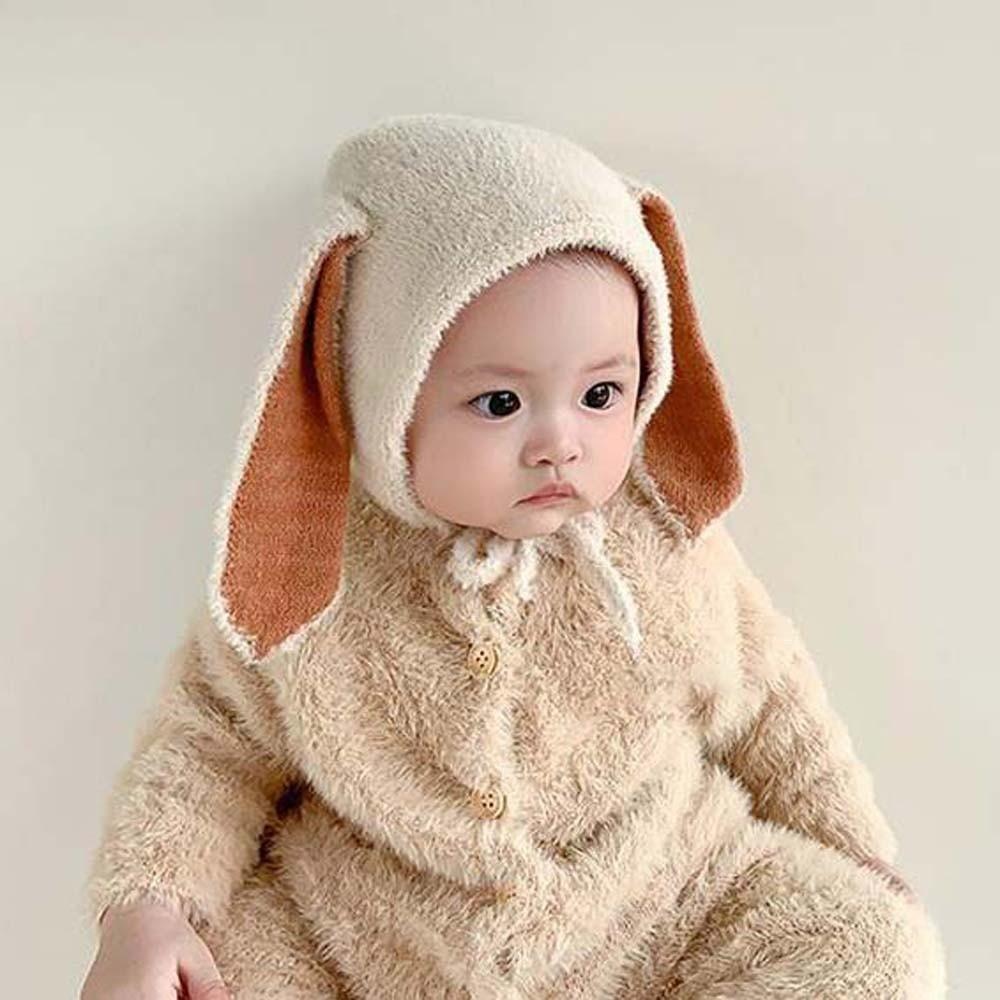 Elastic Children Pullover Cap Solid Color Brimless Beanie Cap Fashion Kids Woolen Hat  Warmer
