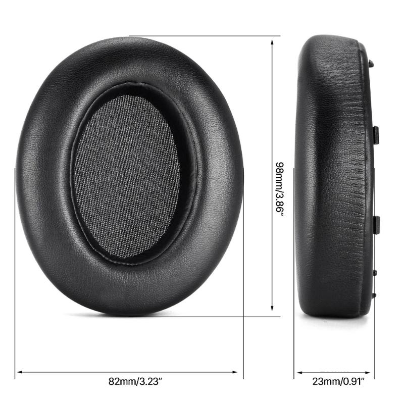 Soft Leather Earpads Ear Pads for WH-XB910N XB910N Earphone Memory Foam Earcups Easily Replaced Ear Cushions Replacement