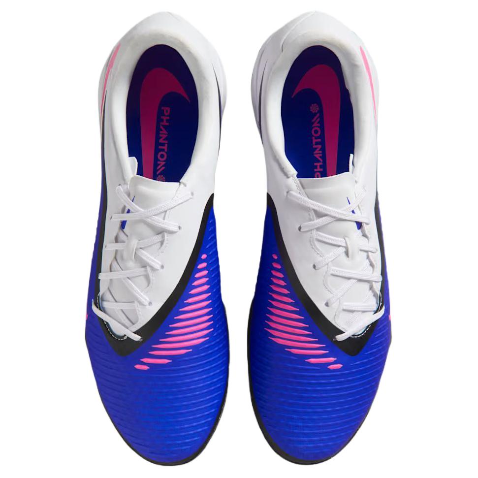 Nike Phantom 6 Low Academy TF Racer Blue Unisex Sneaker Weiß Pink-Blast HQ2325-446