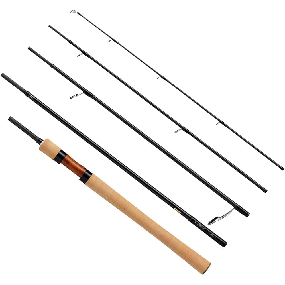 Daiwa Wise Stream Trout Rod 74ML-5 Q Lightweight Durable Fishing Equipment