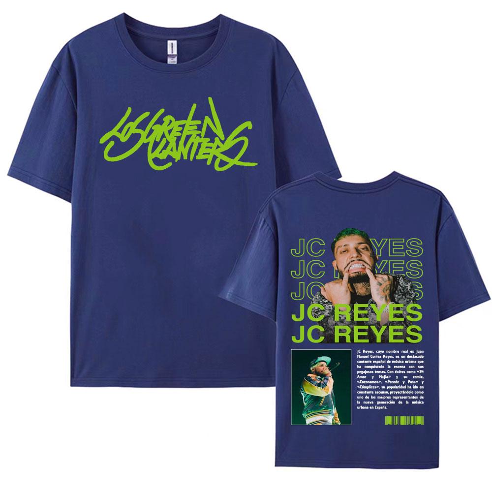 Rapper Jc Reyes Album Tour 2025 Merch T Shirts Unisex Women Streetwear Hip Hop T Shirt Fashion Casual Short Sleeve Cotton Tshirt