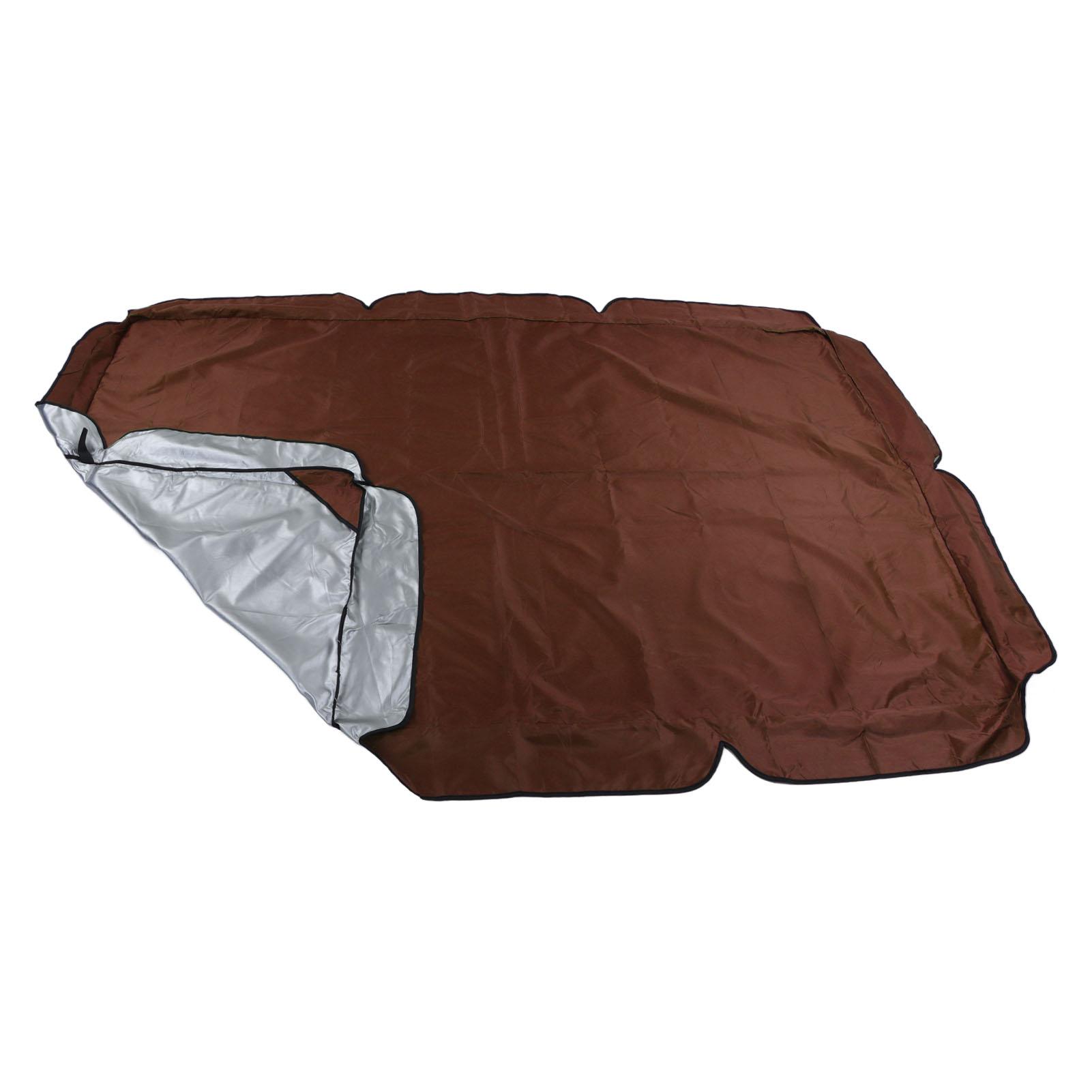 

Swing Canopy 600D Silver Coated Oxford Cloth Waterproof Swing Top Cover for Outdoor