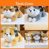 Lying Inu Shiba Husky Corgi Plush Toys Stuffed Animal Dolls Kids Gifts Birthday