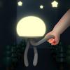 Jellyfish Night Light for Kids Bed Frame Touch Control Jellyfish Lamp with Flexible Tentacles Rechargeable Baby Nursery Lamp Cute Gift for Baby Shower