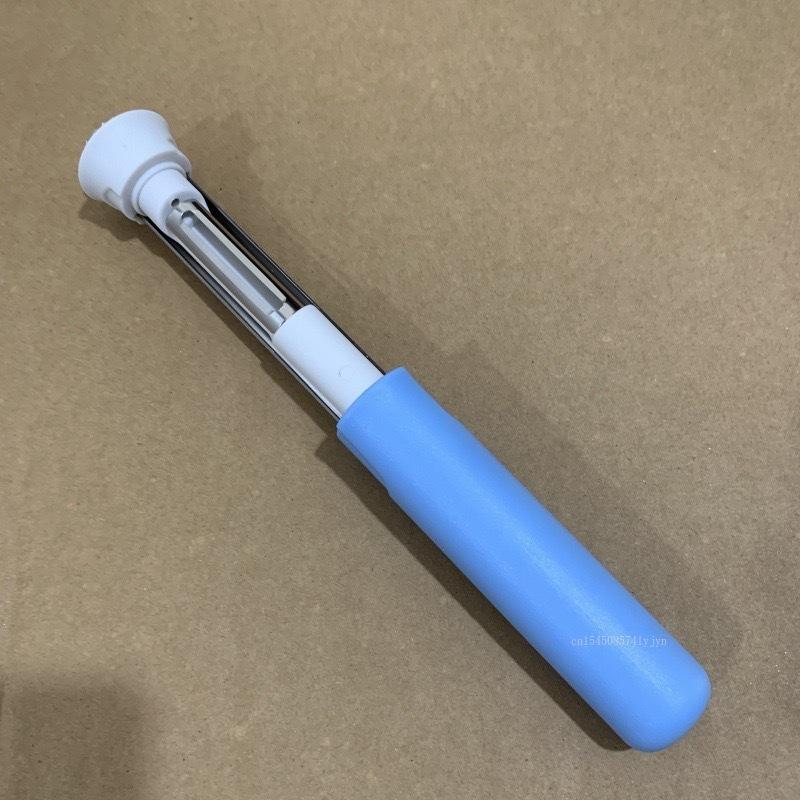 

1PC Stainless Steel Extractor Fruit Corer Peeler Apple Corer Pitter Pear Bell Twist Fruit Stoner Apple Parer Pitter Gadget синий