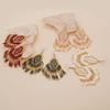 Bohemian Retro Hand-Woven Tassel Earrings