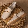 Fashion Women's Loafers 2025 British Style Trendy Casual Flats Outside Comfortable Versatile Footwear Women Flat Shoes Zapatos De Mujer