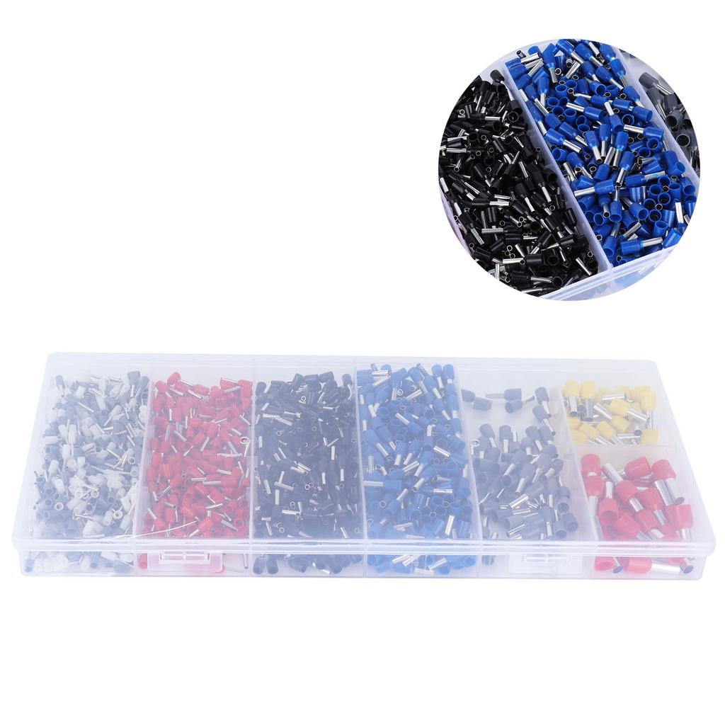 1200Pcs Electrical Wire Connectors Assortment Kit Insulated Wire Terminals Wire Crimp Terminals