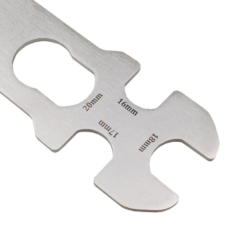 Multifunction Wrench Flat Hexagon Wrench Spanner Tool for Bike Bicycles Cycling