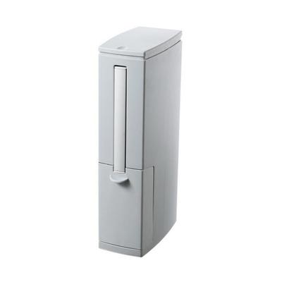Press-type Open-top Trash -piece Toilet Brush Set Toilet Square Paper Basket Suitable Kitchen Living Room Bathroom Tool