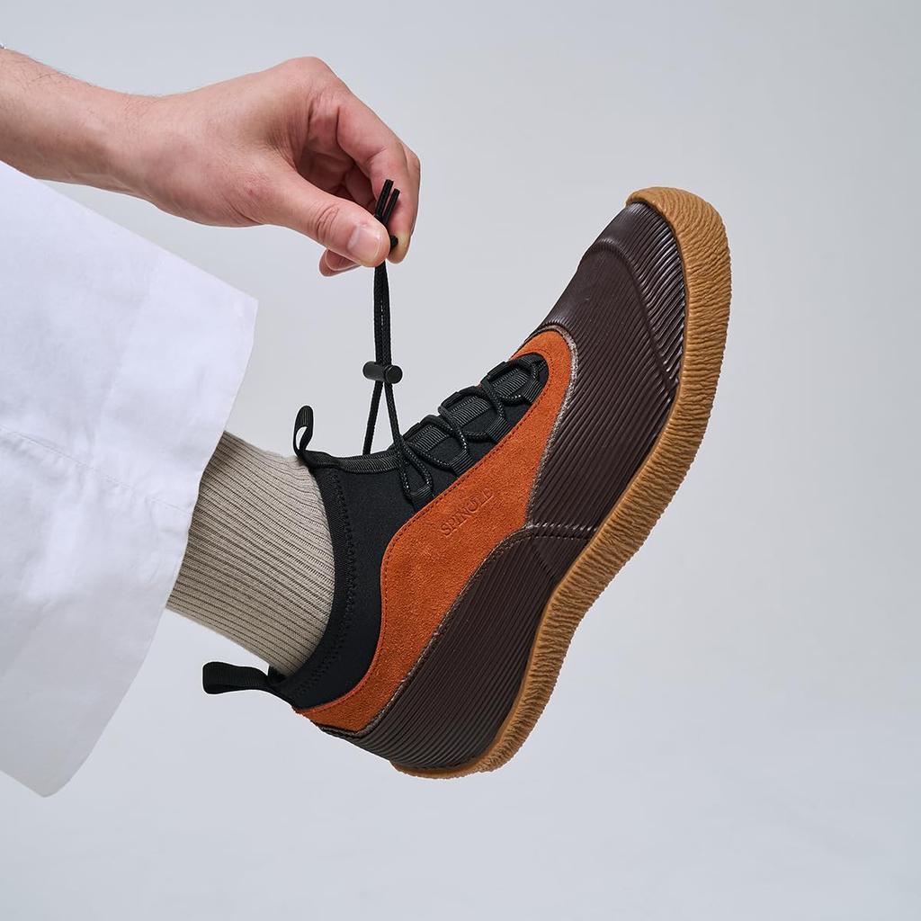 Spingle SP-468IL Brown L (26.5cm) Sneakers for Men and Women