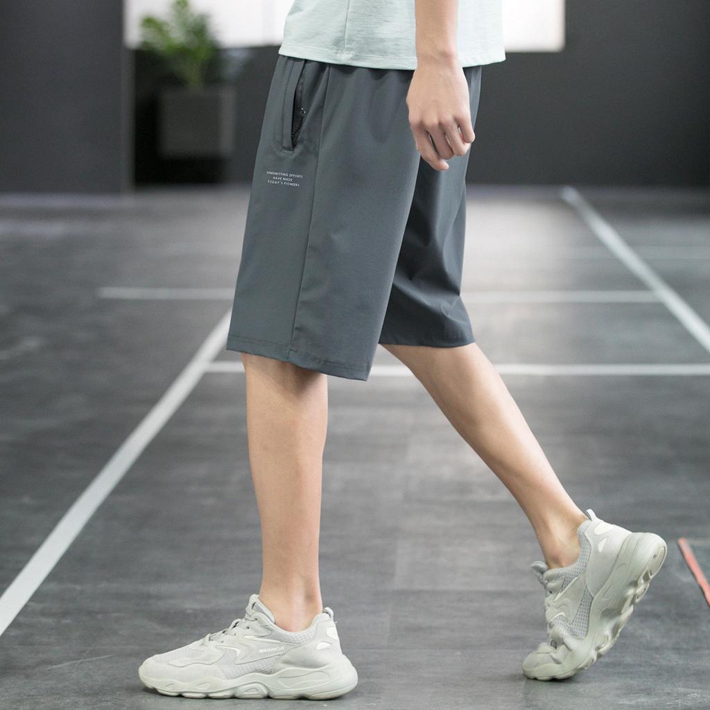Ice Silk Straight Shorts
