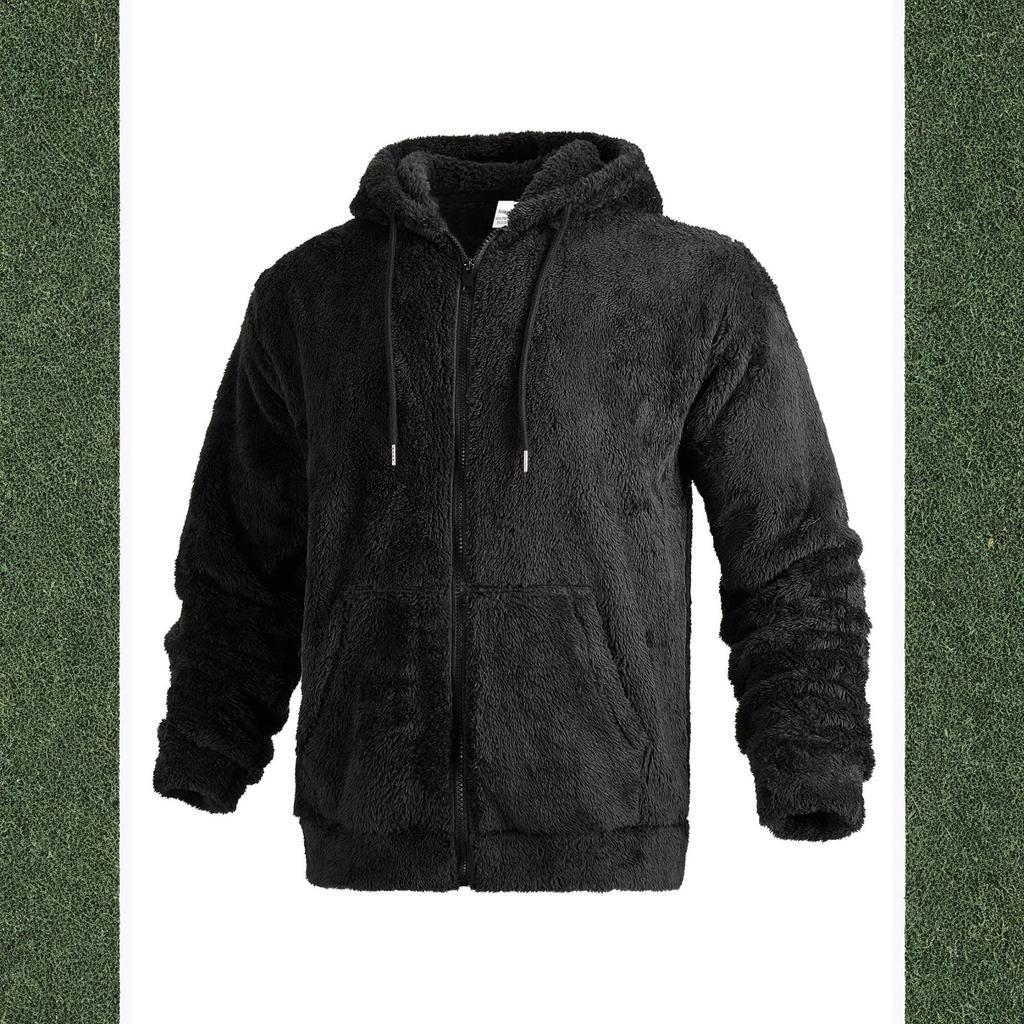 Glidelåsjakke for menn, uformell retrojakke med lange ermer