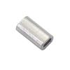 100pcs Pack Premium Single Aluminum Sleeves for Monofilament Rigging Trace Leader Crimps 1.0mm 1.2mm 1.5mm