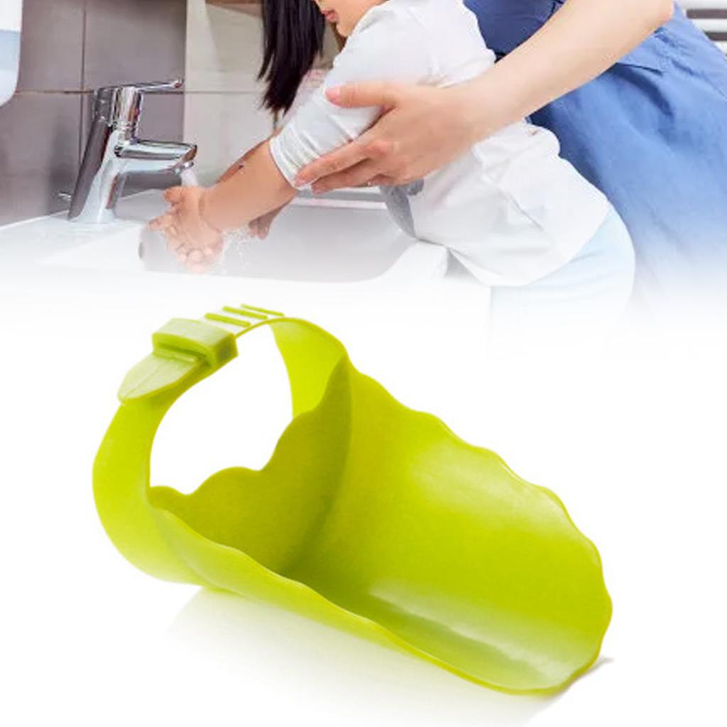 Estensione Rubinetti per Bambini in PP Versatile Estensione Rubinetto Acqua per Lavaggio Mani Bambini per Casa Verde